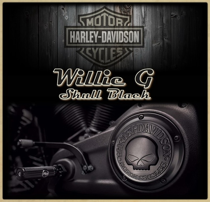 4.11 Коллекция Willie G Skull Black для Touring